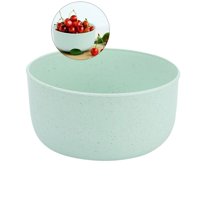 Dvruxg Cereal Bowls - Reusable Wheat Straw Bowl - Dishwasher & Microwave Safe - Perfect for Cereal, Soup and Rice - Healthy & Eco-Friendly