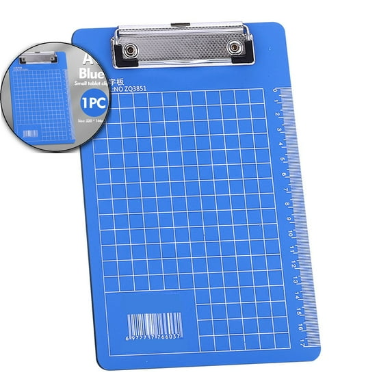 Dvruxg Clipboard, Creative Design Plastic Clipboard, Menu Folder, Writing Board Clip, Paper Pad for A4 and Letter Size Business