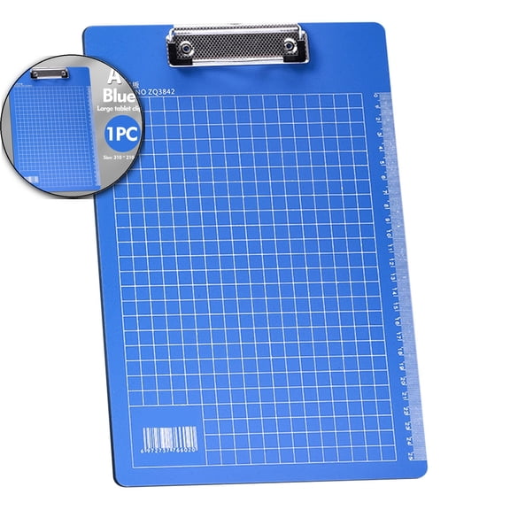 Dvruxg Clipboard, Creative Design Plastic Clipboard, Menu Folder, Writing Board Clip, Paper Pad for A4 and Letter Size Business