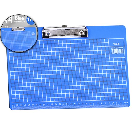 Dvruxg Clipboard, Creative Design Plastic Clipboard, Menu Folder, Writing Board Clip, Paper Pad for A4 and Letter Size Business