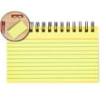 thumbnail image 1 of Dvruxg Colorful Spiral Index Cards Flash Cards with Ring Lined Note Card Book Flashcards, Colored Ruled Card Pad Index Note Books Notecards, 1 of 4