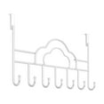 thumbnail image 1 of Dvruxg Over The Door Hooks, Wall Mount Towel Hanger, Towel Rack for Bathroom Towel Holder for Hanging Heavy Duty, Towel Hanger Over Door Hanger with 7 Coat Hooks for Bedroom Kitchen, 1 of 5