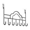 thumbnail image 1 of Dvruxg Over The Door Hooks, Wall Mount Towel Hanger, Towel Rack for Bathroom Towel Holder for Hanging Heavy Duty, Towel Hanger Over Door Hanger with 7 Coat Hooks for Bedroom Kitchen, 1 of 5