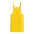 thumbnail image 1 of Dvruxg Extra Large Aprons, Adjustable Chef Apron Kitchen Cooking Aprons for Women Men with 2 Pockets, Water & Oil Resistant(Gold), 1 of 5