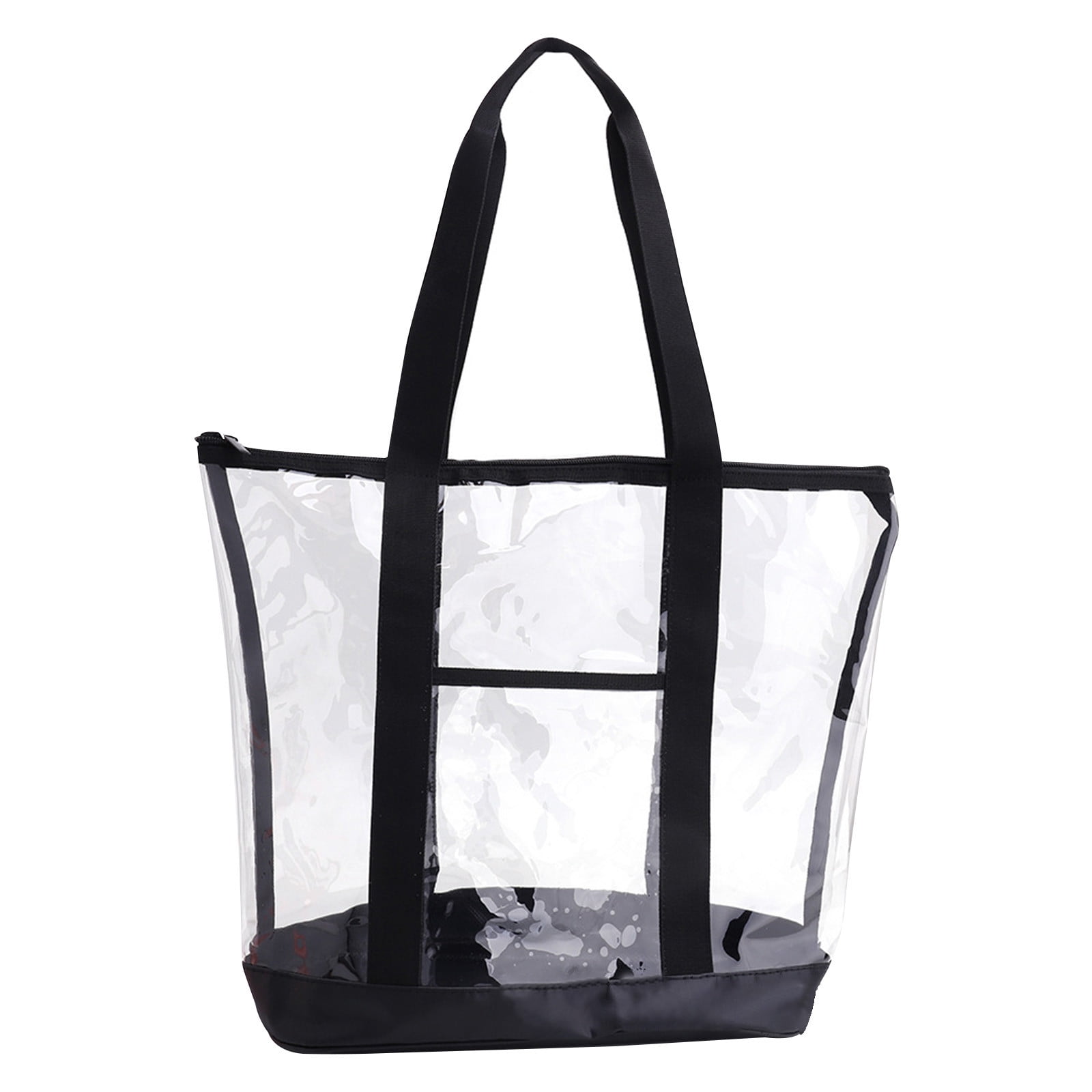 Dvruxg Extra Large Clear Cosmetic Makeup Bag Transparent PVC Tote