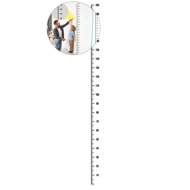 Dvruxg Height Measurement Sticker - Easy-to-Use PVC Ruler for Tracking ...