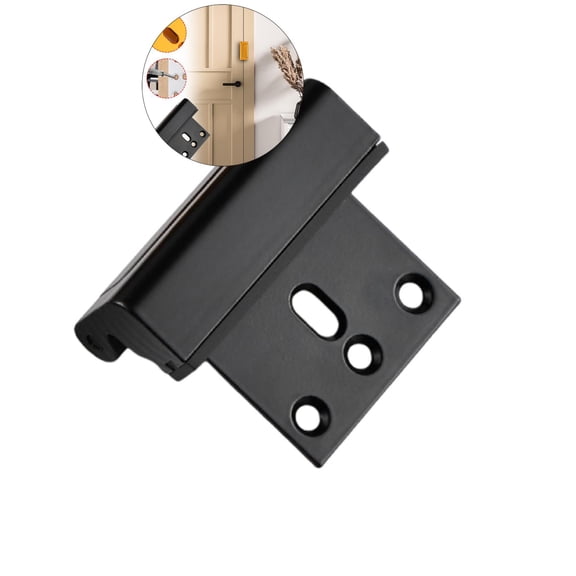 Dvruxg Home Security Door Reinforcement Lock - Indoor Tamper-Resistant Deadbolt for Extra Protection Against Forced Entry, Easy Installation