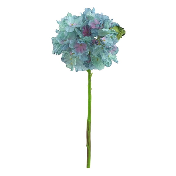 Dvruxg Hydrangea Artificial Flowers, Faux Hydrangea Flowers, Artificial Hydrangeas Flowers with Stems, Fake Hydrangeas, Silk Hydrangeas Flowers with Stems for Home Decor