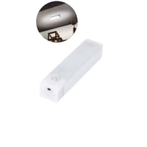 Dvruxg LED Rechargeable Motion Sensor Cabinet Lights - Light Bar with Adhesive & Magnetic Support, USB-C Rechargeable for Closet, Bedroom, Kitchen Cabinets