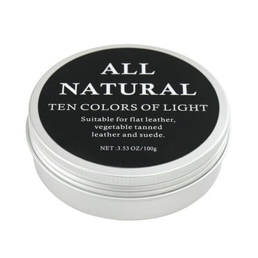 Dvruxg Leather Conditioner and Cleaner for Jackets, Shoes, & Auto Interiors White Leather Recoloring Balm with Mink Oil for Sofa Restoration Clear Leather Repair Balm