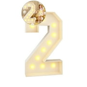 Dvruxg Light Up Large Numbers with Lights Giant Mosaic Marquee Frame Letter for Birthday Party Decorations Pre-Cut Cardboard Thick Foam Board Sign Anniversary New Year Graduations