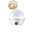 thumbnail image 1 of Dvruxg Mini Electric Egg Cooker - 7-Egg Capacity with Automatic Shut Off & Dry Burn Protection | Stainless Steel Basket, One-Touch Operation for Hard/Soft Boiled Eggs, 1 of 4