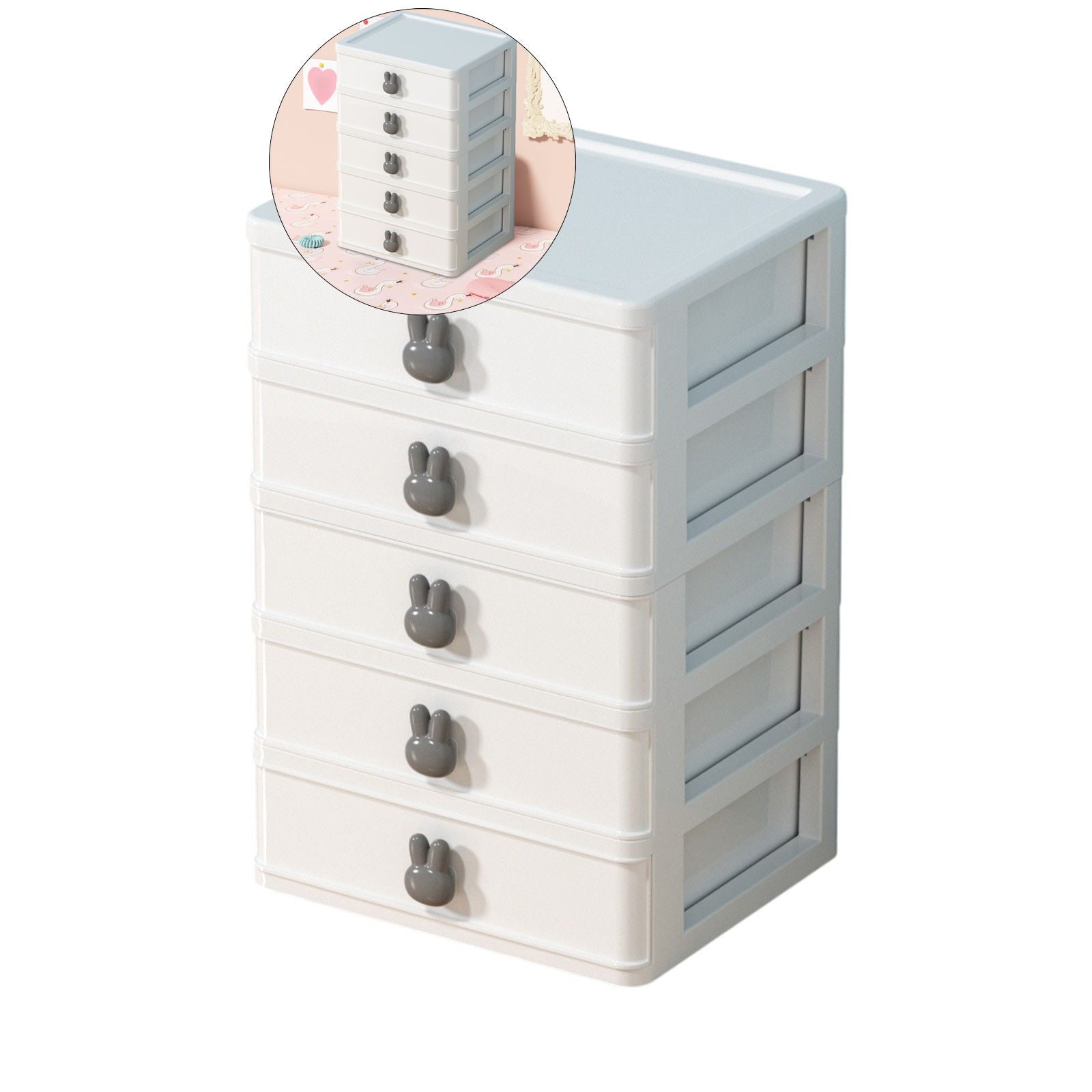 Dvruxg-Mini-Plastic-Drawer-