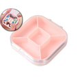 thumbnail image 1 of Dvruxg Pill Case, Small Pill Box - Waterproof Portable Daily Small Pill Case for Purses Pocket Compact Travel Medicine Holder for Vitamins, Fish Oils, Supplements, Medication, 1 of 4