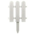 thumbnail image 1 of Dvruxg Plastic Garden Fence, Decorative Yard Fencing, Lawn Plastic Garden Fences with Insert, Picket Fence Edging for Lawns, Flowerbeds, and Plant Borders, 1 of 5