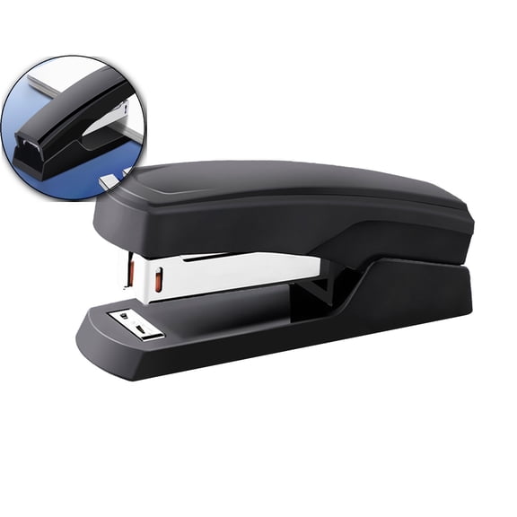 Dvruxg Plastic Stapler – Multi-Functional Office Stapler for Up to 25 Sheets – Compact Handheld Book Stapler for Home, Office Use