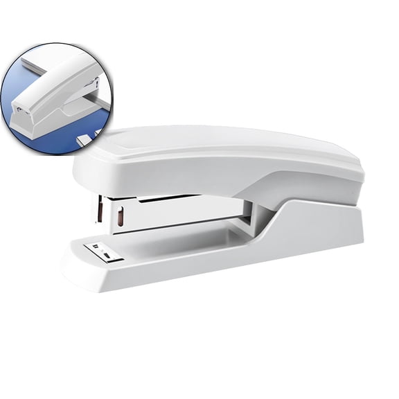 Dvruxg Plastic Stapler – Multi-Functional Office Stapler for Up to 25 Sheets – Compact Handheld Book Stapler for Home, Office Use