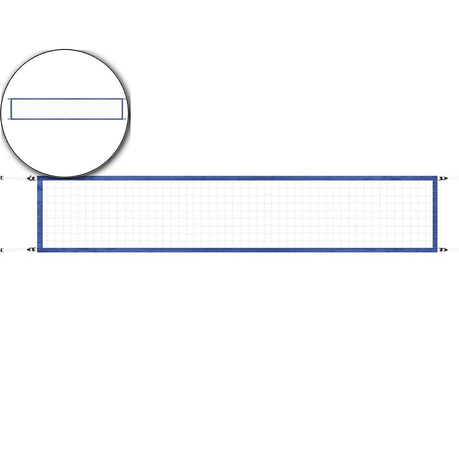 Dvruxg Pool Volleyball Net, 15x3 ft Pool Volleyball Net for Inground Pool Games for Adults and Family Summer Pool Floaties Party Gift, Thickened Borders, Metal Buckles