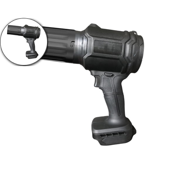 Dvruxg Rechargeable Blower - Handheld Leaf, Snow & Car Soot Blower for Home, Garage & Outdoor Use – Wireless Motorized Air Blower with Replacement Tube