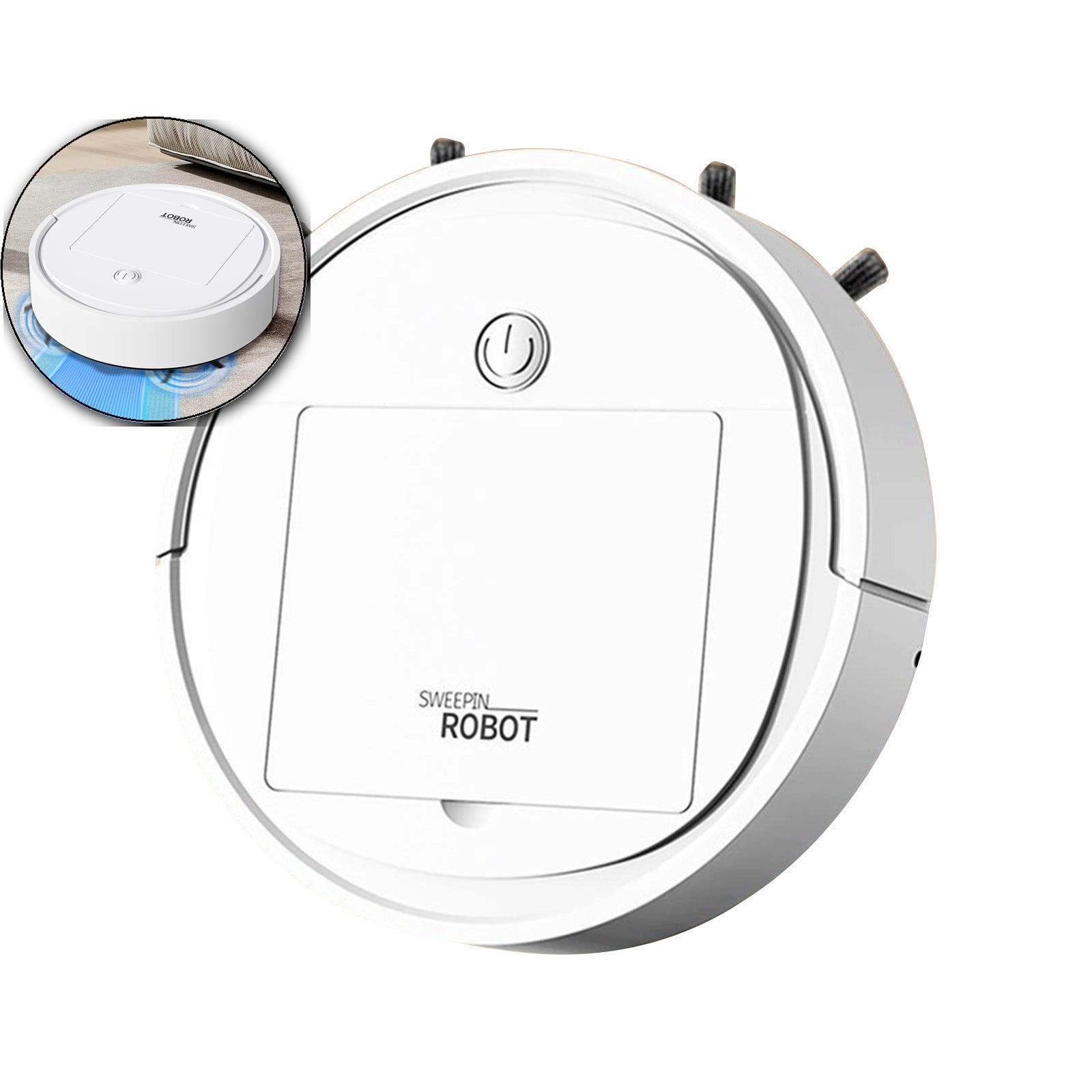 Dvruxg Robot Vacuum Cleaner, Sweeping Robot, Ultra Slim Quiet, Multiple Cleaning Modes Vacuum for Pet Hairs