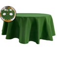 thumbnail image 1 of Dvruxg Round Tablecloth 70 Inch Waterproof Heavy Duty Wrinkle Free Polyester Fabric Table Cloth, Spill Proof Washable Table Cover for Parties, Camping, Picnic, Banquet, Indoor and Outdoor, 1 of 6