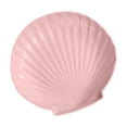 thumbnail image 1 of Dvruxg Shell Shape Dessert Plates 6 Inch, Small Plates for Appetizers, Reusable Plastic Wedding Cake Plates, Snack Salad Party Serving Plate for Travel Camping Picnic, 1 of 5