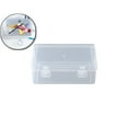 thumbnail image 1 of Dvruxg Small Plastic Containers, Rectangular Crayon Box Storage Containers with Lid, Rectangle Small Storage Containers Box, Clear Plastic Storage Containers Box for Collecting Small Items, 1 of 4