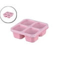 thumbnail image 1 of Dvruxg Snack Containers, Divided Bento Snack Box, 4 Compartments Reusable Meal Prep Lunch Containers, Food Storage Containers for Work Travel, 1 of 5