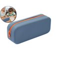 thumbnail image 1 of Dvruxg Soft Silicone Case, Travel Makeup Brush Holder, Silicone Makeup Bag with Zipper Pouch Holder Case for Organizing Cosmetics Pencils Daily Work, 1 of 4