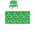 thumbnail image 1 of Dvruxg St. Patrick's Day Irish Vinyl Tablecloth - Clover Design for Dining Room & Kitchen, 1 of 4