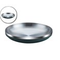 thumbnail image 1 of Dvruxg Stainless Steel Plates Dinner Plates for Adults 8 Inch Metal Plate Deep Dinner Dishes Serving Camping Plates - Reusable and Dishwasher Safe, 1 of 6