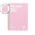 thumbnail image 1 of Dvruxg Subject Notebooks Soft Spiral Lined Notebook Journal B5 7x10 inch, Planner for Gift Office Christmas Birthday(Pink), 1 of 6