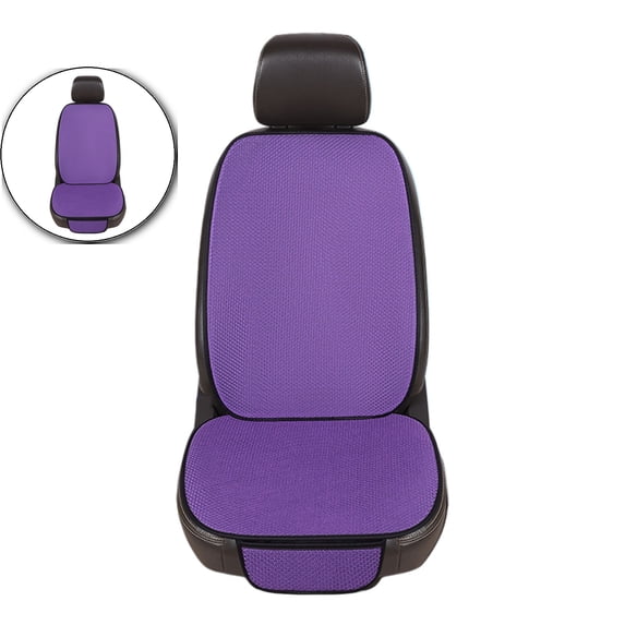 Dvruxg Ventilated Car Seat Cushion with Backrest – 24.4x19.7 Inch Breathable Cooling Summer Pillow, Gauze & Sponge Seat Cushion for All Seasons – Comfortable, Pressure Relief Car Seat Set