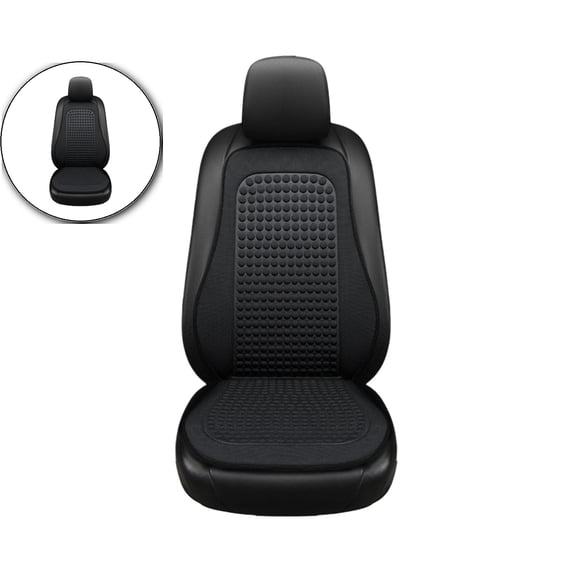 Dvruxg Ventilated Car Seat Cushion with Backrest – 44x18.9 Inch Cooling Summer & All Seasons Seat Pillow, Breathable Gauze & Sponge Cushion for Cars, Office & Home