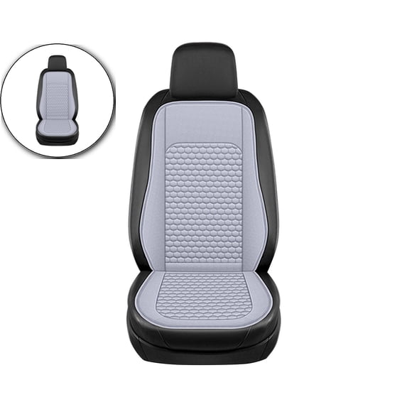 Dvruxg Ventilated Car Seat Cushion with Backrest – 44x19.3 Inch Cooling Summer & All Seasons Seat Pillow, Breathable Gauze & Sponge Cushion for Cars, Office & Home Use