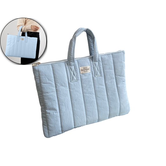 Dvruxg Water-Resistant Tablet Sleeve Bag – Multi-Layer 11” x 8.3” Electronics Organizer Pouch – Compact Lightweight Case for Tablets, Cables & Accessories