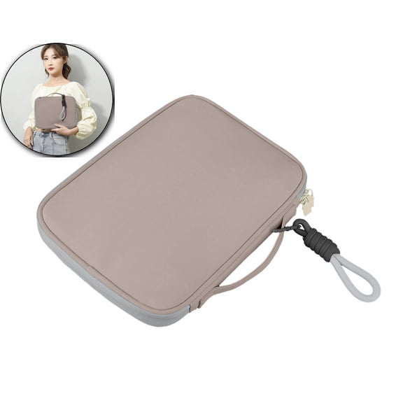 Dvruxg Water-Resistant Tablet Sleeve Bag – Multi-Layer 11” x 8.3” Electronics Organizer Pouch – Compact Lightweight Case for Tablets, Cables & Accessories