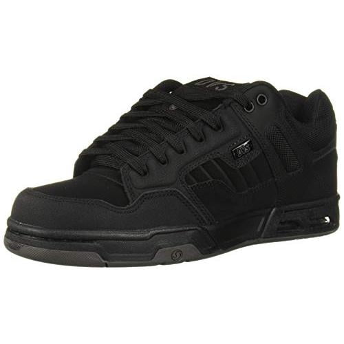 Dvs Footwear Mens Mens Enduro HEIR Skate Shoe 10-M BLACK BLACK NUBUCK