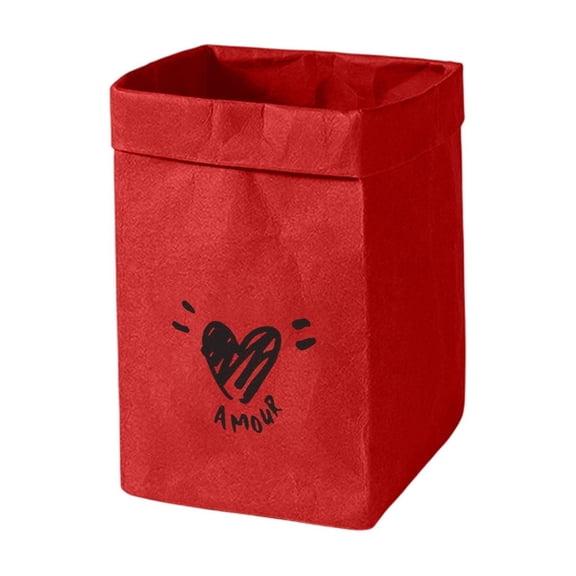 Dvumao Kitchen Organizers and Storage, Washable Kraft Paper Bag Thickened And Green s Pot Decoration Large Capacity Refrigerator Kitchen Thickened Waterproof Storage Bag, Mom Gifts