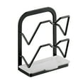 thumbnail image 1 of Dvumao Organizers and Storage, Pot Lid Rack No Hole Wall-mounted Kitchen Shelf Cutting Board Placed Rack Case Board Chopping Board Bracket Organizer, Man Gifts, 1 of 6