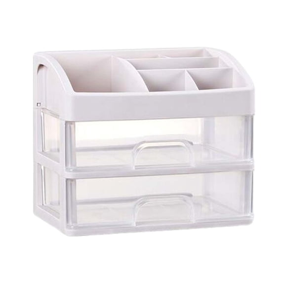 Dvumao Organizers and Storage, Cosmetic Storage Rack Desktop Shelf Bathroom Organizer Multi Layer Dormitory, Women Gifts
