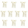 thumbnail image 1 of Dvumao 10 Pack Satin Bow Decorations, 6 Inch Ribbon Bows for Gift Wrapping and Party, Self Adhesive, 1 of 6