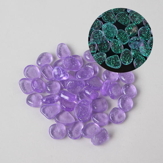 Dvumao 100-Pack Decorative Stones, Colorful Decorative Pebbles for Garden and Walkway Decor