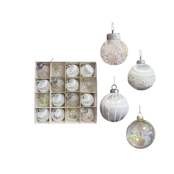 Dvumao 16 Pack Christmas Decorations 16Piece Tree Can For Party