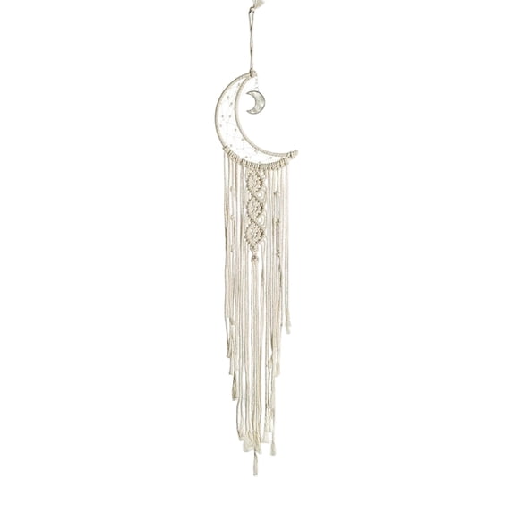 Dvumao 3 Styles Macrame Dreamcatcher Wall Hanging Hand Woven Cotton Tassel Tapestry Boho Home Wall Decor