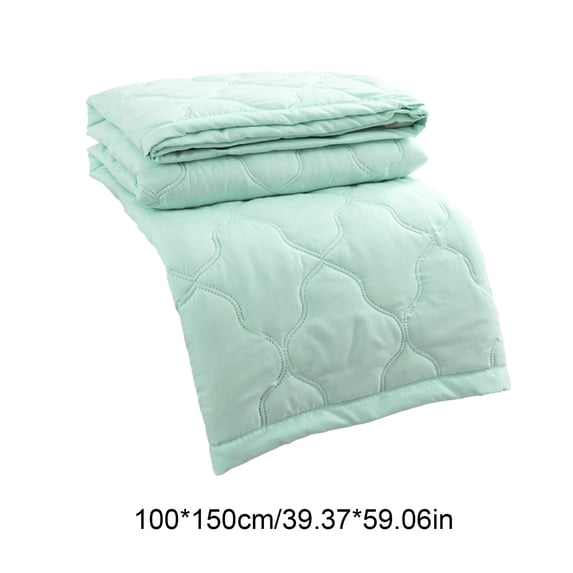 Dvumao 39x59 Inch Summer Quilt Cooling Blanket, Soft Lightweight Air Conditioning Quilt, Breathable Bedspread for Single Bed, Dorm, Sofa