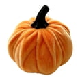 thumbnail image 1 of Dvumao 3.7 in Velvet Fabric Pumpkin, Faux Pumpkin for Halloween and Thanksgiving Centerpiece, Artificial Fall Pumpkin Decor, 1 of 7