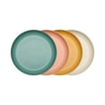 thumbnail image 1 of Dvumao 4 Pcs 8.9 Inch Whea-t Straw Dinner Plates - Microwave And Dishwasher Safe, Sturdy Plastic Dinner Plates, 1 of 7