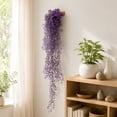 thumbnail image 1 of Dvumao 44 in Artificial Hanging Garland, Faux Flower and Leaf Vine for Wall Decor, Boho Wall Ornament, 1 of 7