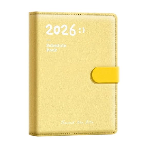 Dvumao A5 Weekly & Daily Planner Notebook – 320 Pages Thick Paper, Lay-Flat Binding for Students & Teachers